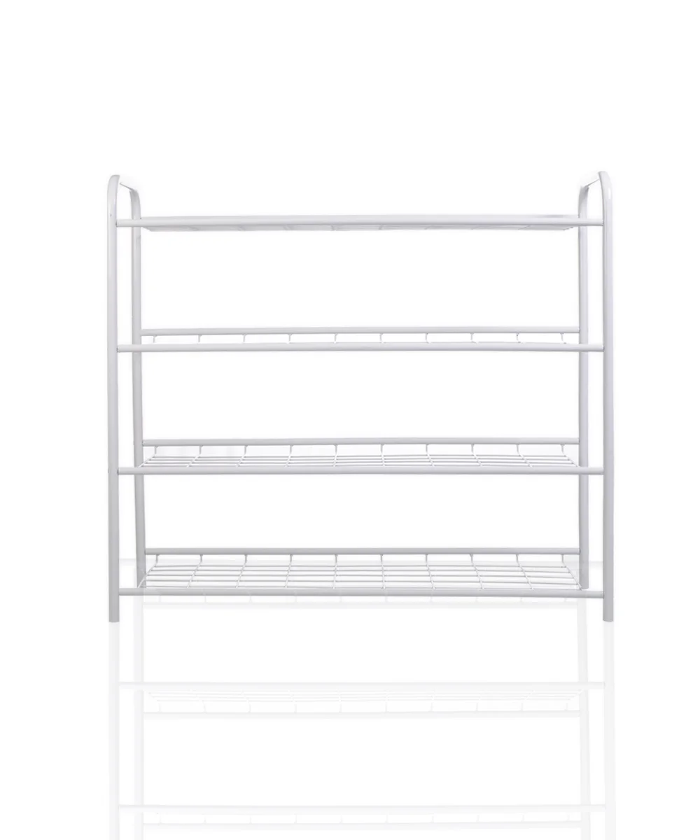 Montone Shoe Rack White