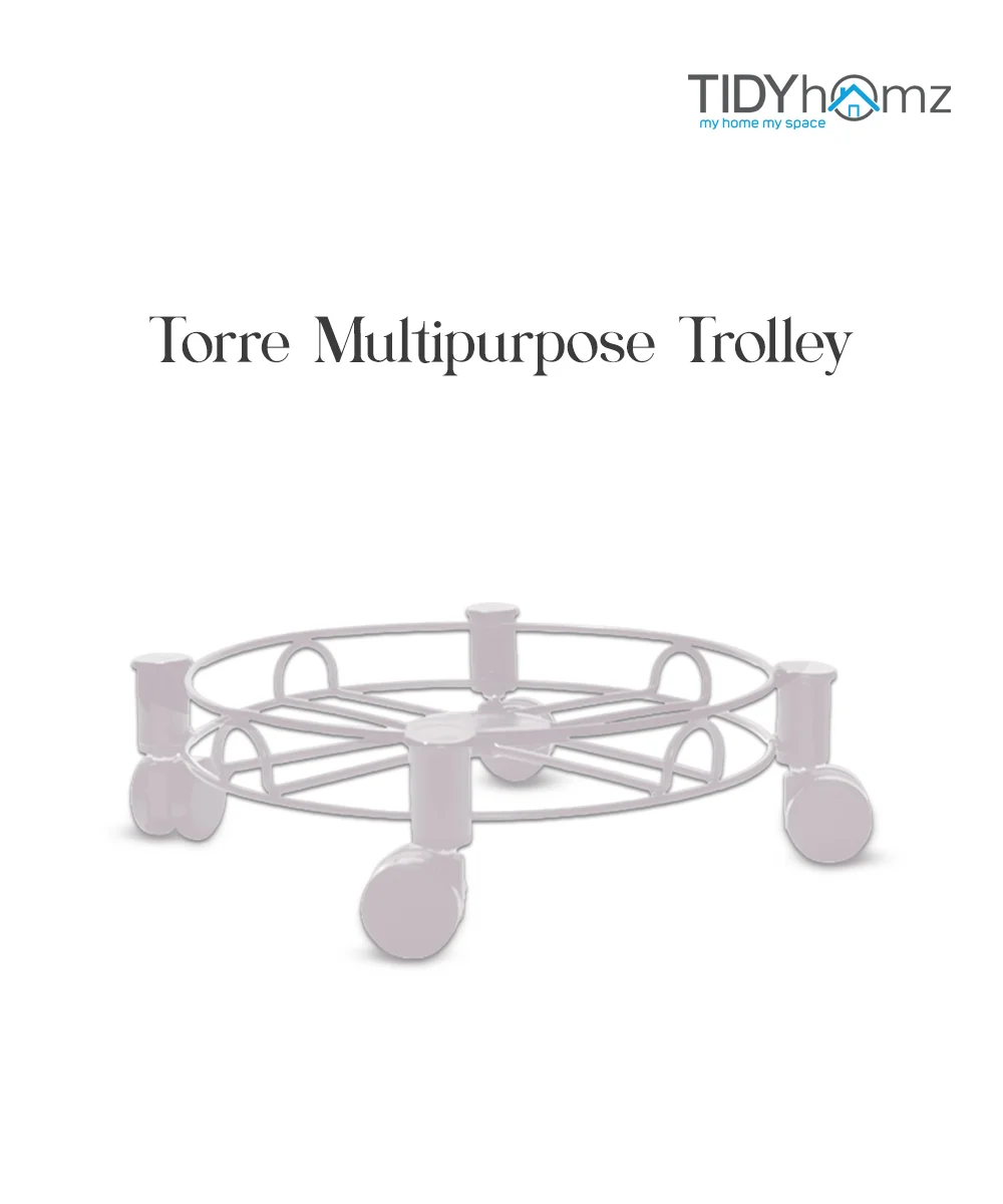 Torre Multipurpose Trolley White-1 Torre Multipurpose Trolley White