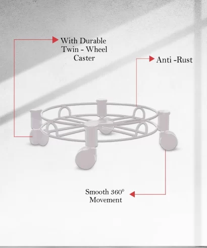 Torre Multipurpose Trolley White-4 Torre Multipurpose Trolley White