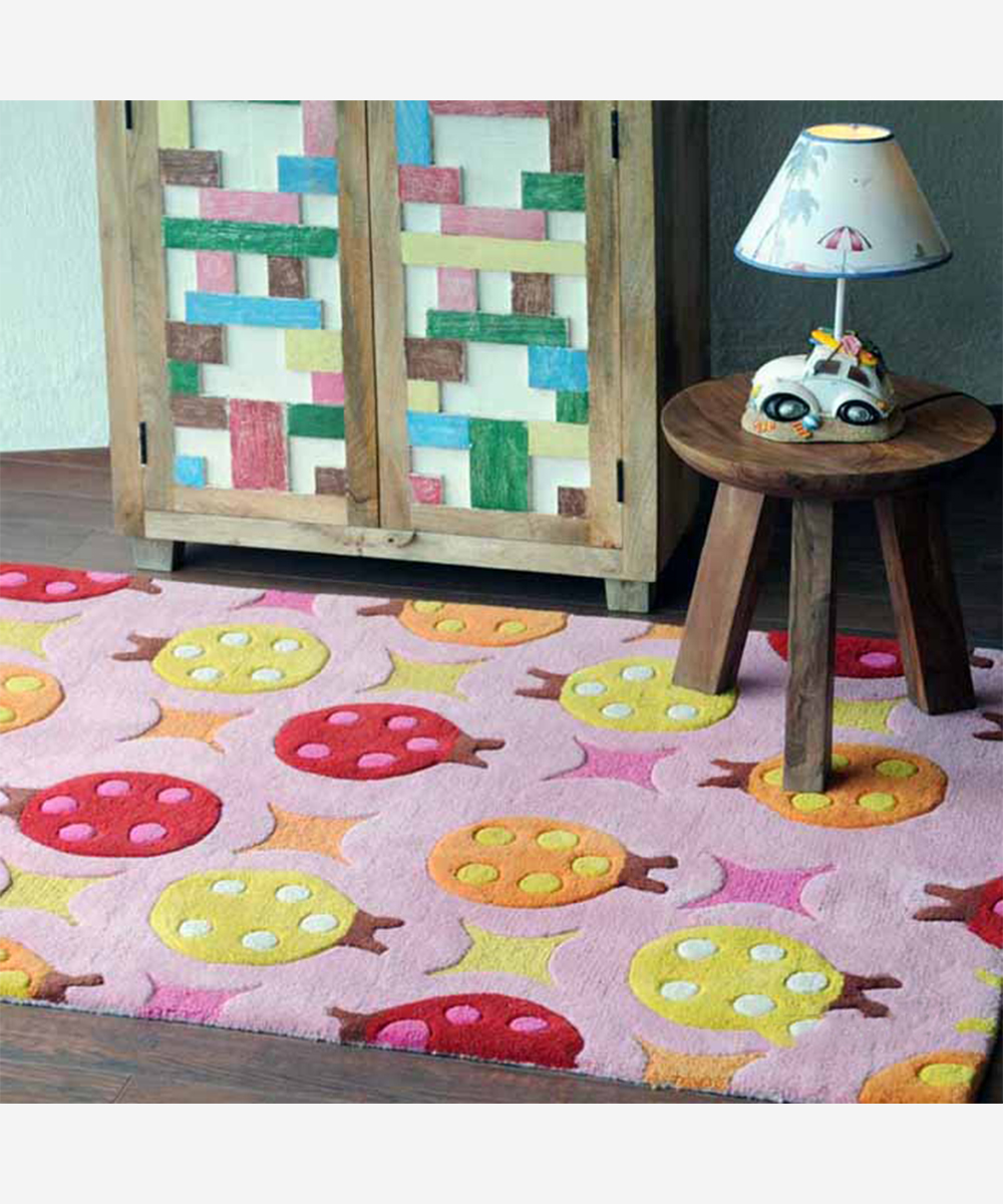 Beetel Carpet - Pink