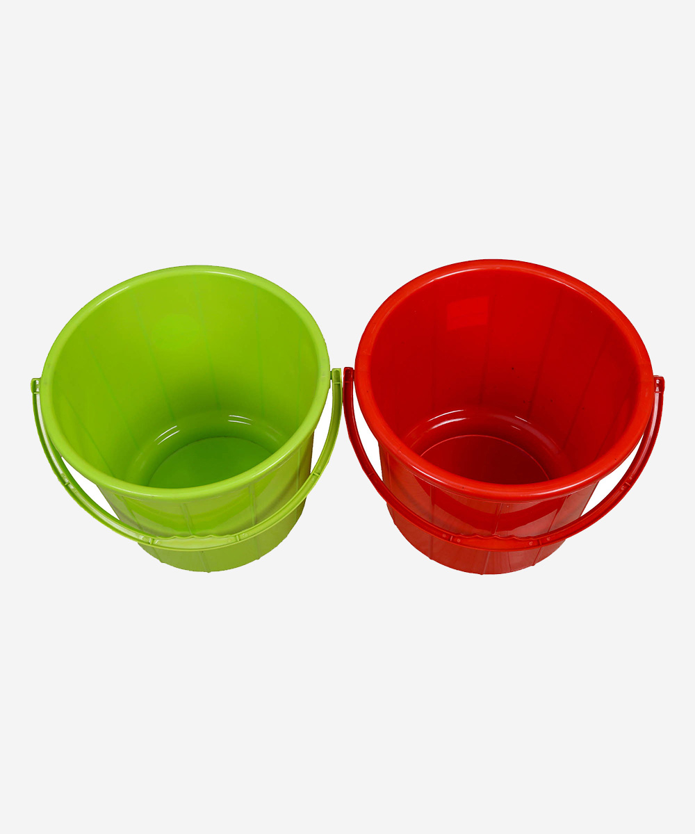 bucket-16-ltrs-red-and-green-set-of-2-3.jpg Bucket 16 Ltrs. Red & Green - (Set of 2)