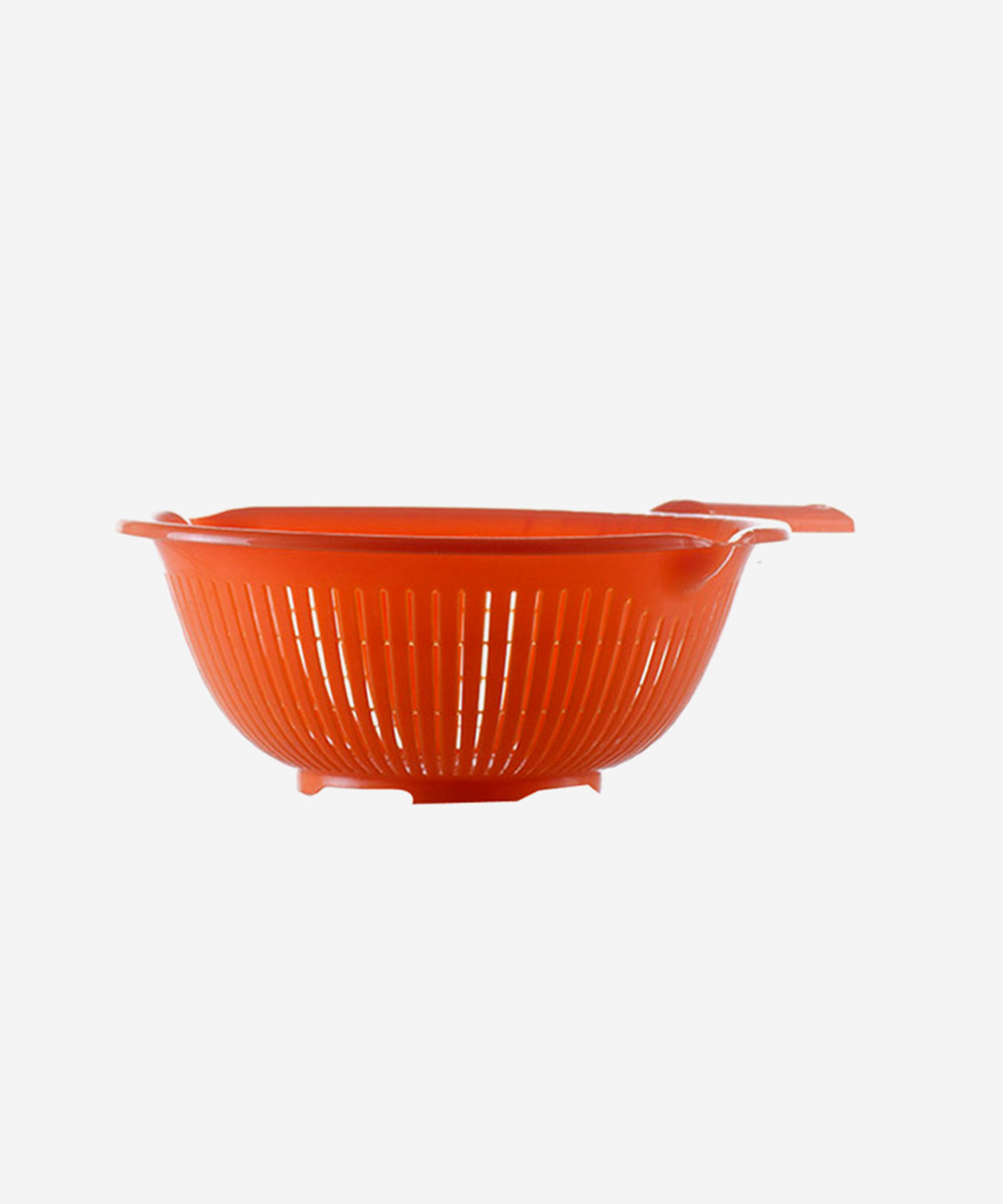 Colander With Handle- Orange