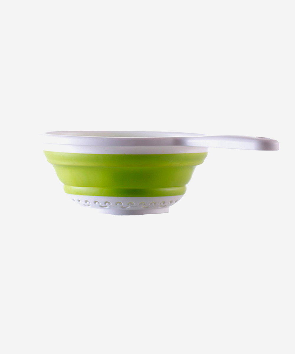 collapsible-colande-with-handle-green-3.jpg Collapsible Colander with Handle- Green