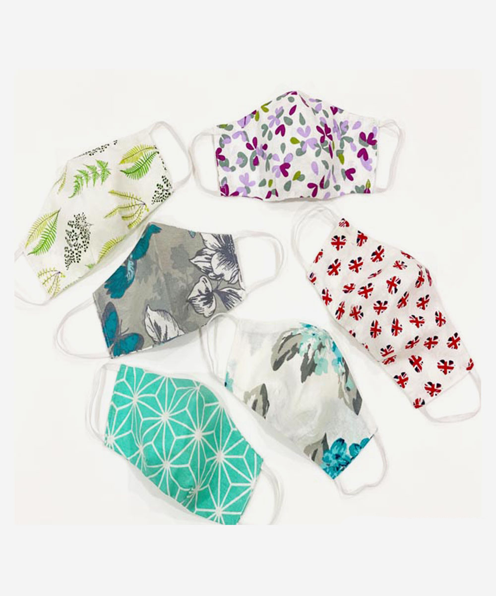 Darya Facemask (Assorted Design) - Pack of 5