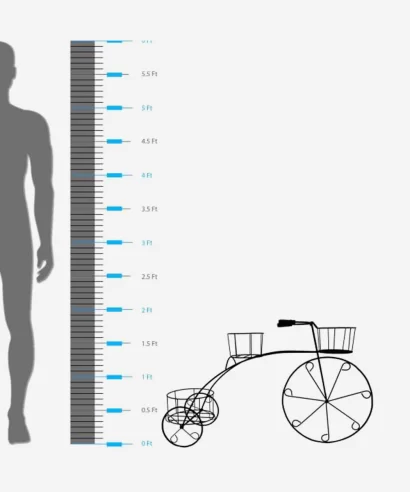 Detroit Cycle Planter Stand