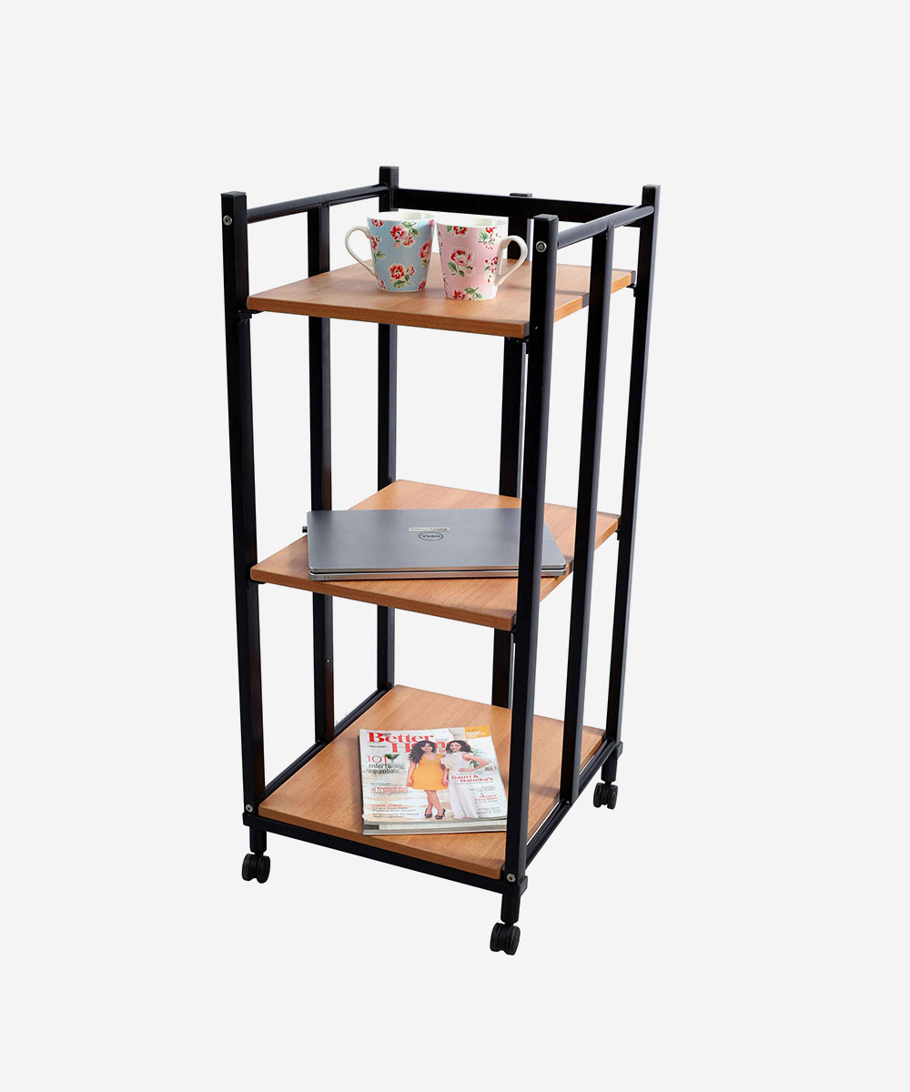 Drava Multipurpose Trolley (Light Brown)