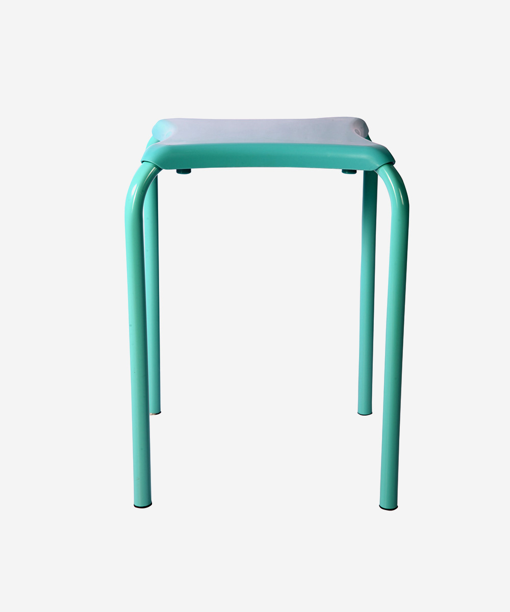 Indus Stackable Stool Turquoise - Set of 2