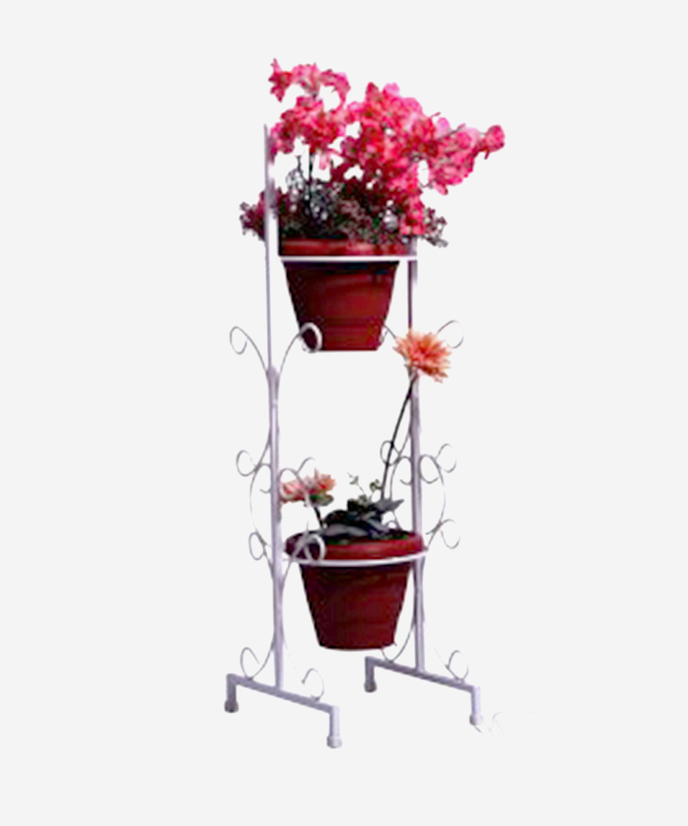 Madeira Planter Stand - White