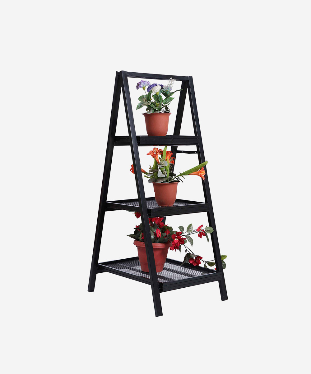 Orinoco 3 tier Planter Stand Black - Small