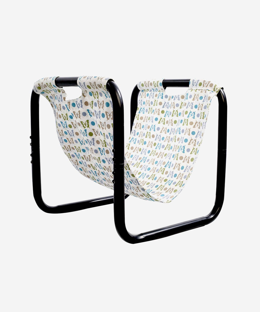 Saone Magazine Stand (Black)