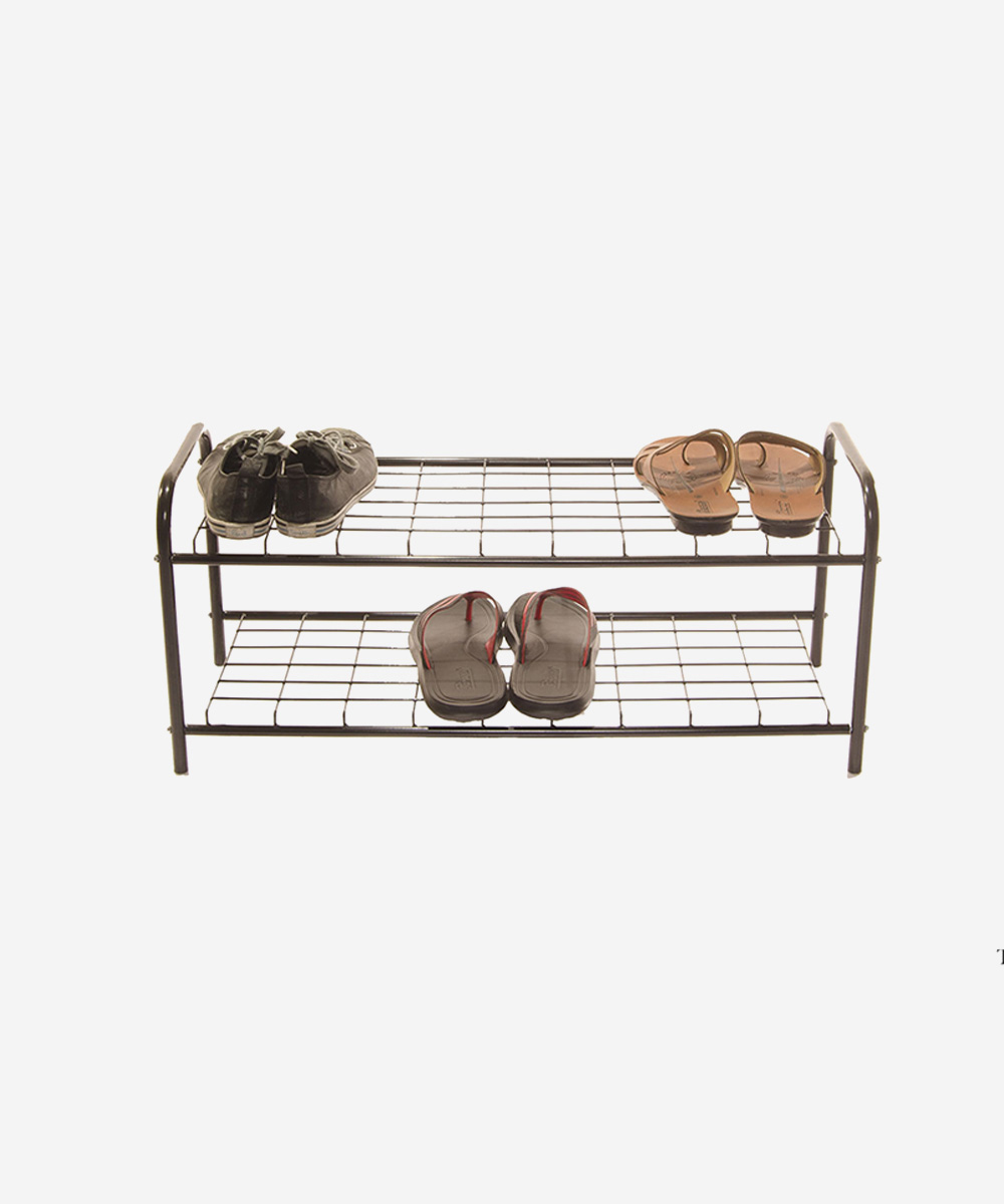 Savio Shoe Rack Black TidyHomz