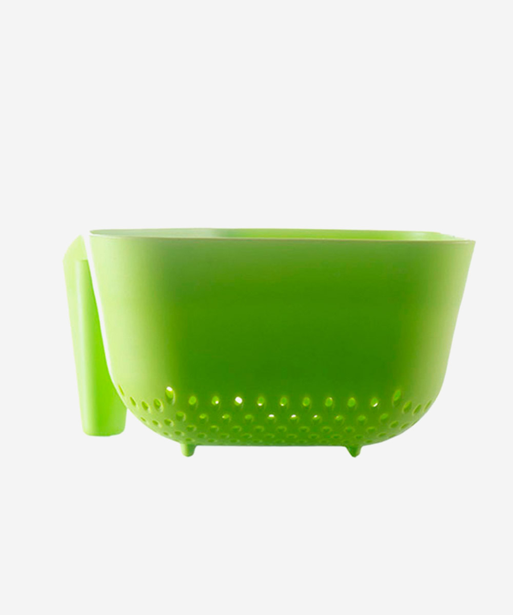 Square Colander Green TidyHomz