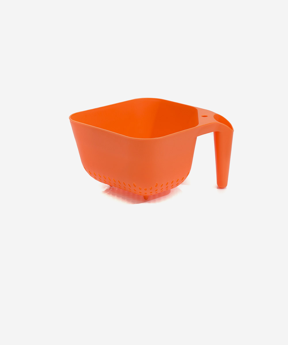 square-colander-orange-3.jpg Square Colander- Orange