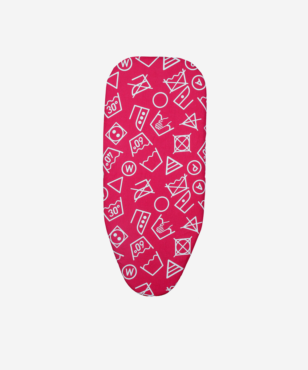 Table Top Ironing Board Cover With Felt -Wash Symbol Design(Small)