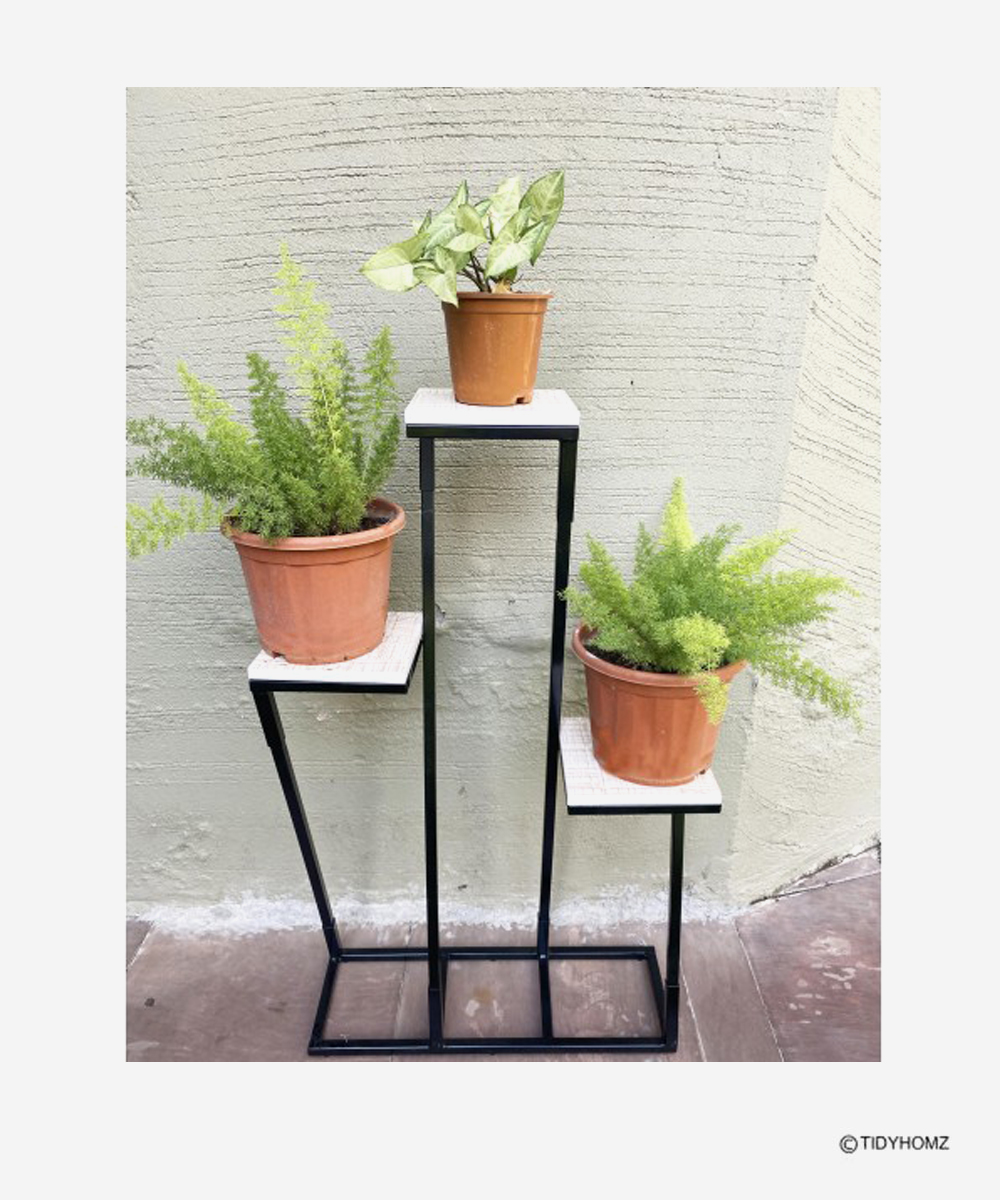Tapi Planter Stand Black TidyHomz