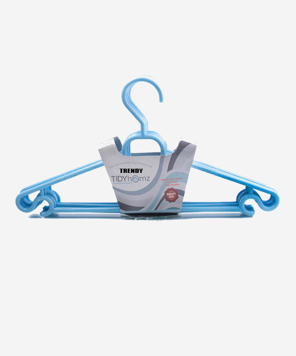 Trendy hanger blue