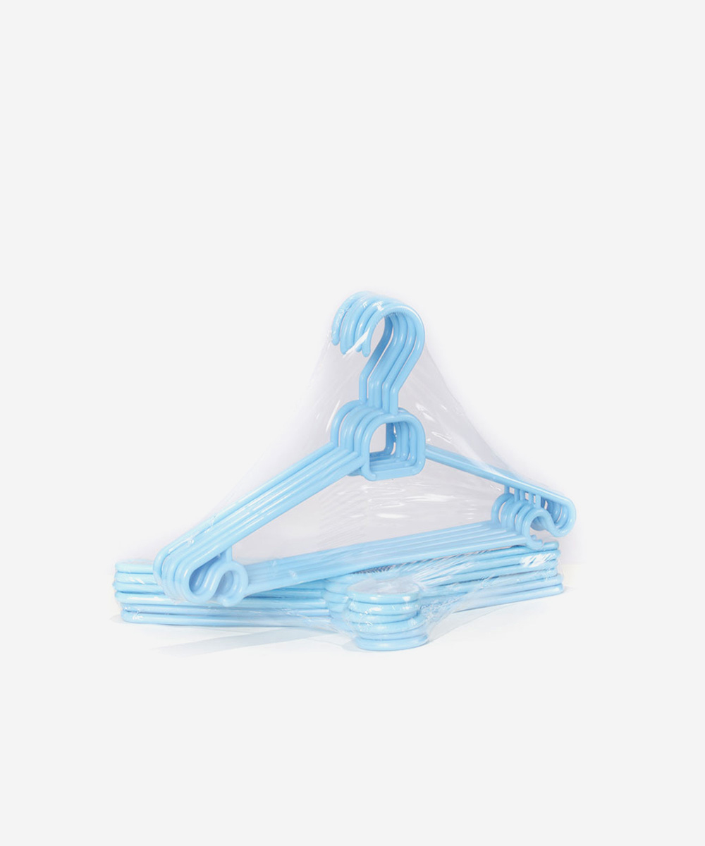Trendy hanger blue