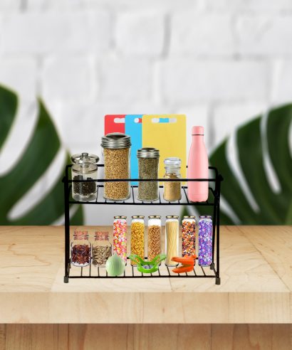 Kagera Kitchen Shelf - Black