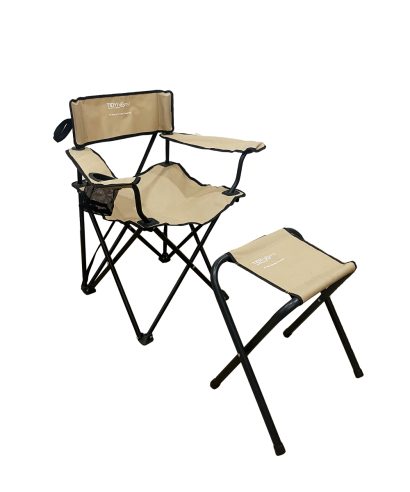 Camping Chair With Stool