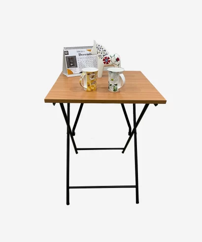 Non-slip pads on legs of foldable multifunctional coffee table