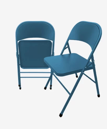 Linth Metal Chair Blue (Set of 2)