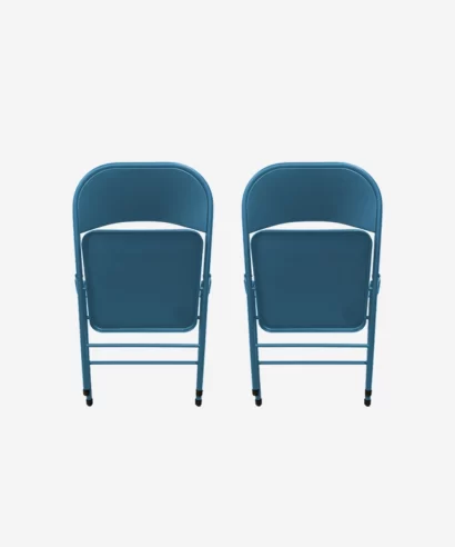 Linth Metal Chair Blue (Set of 2)