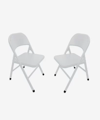 Linth Metal Chair (Set of 2) - White