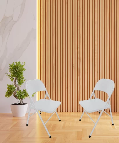 Linth Metal Chair (Set of 2) - White