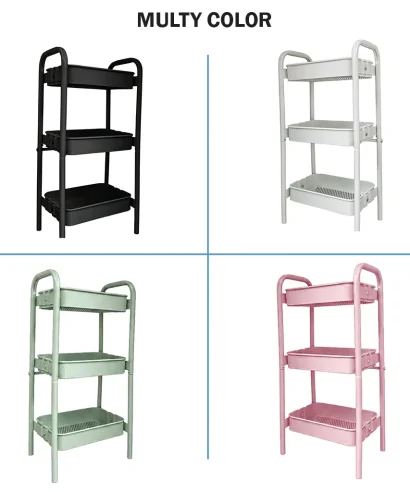 Dylan Multipurpose Trolley - 3 Tier Storage Rack images