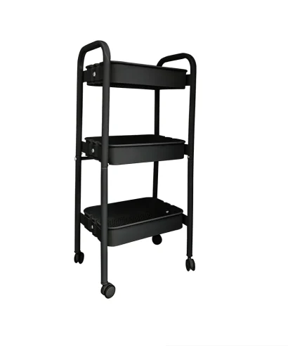 Dylan Multipurpose Trolley - 3 Tier Storage Rack With Wheel -1