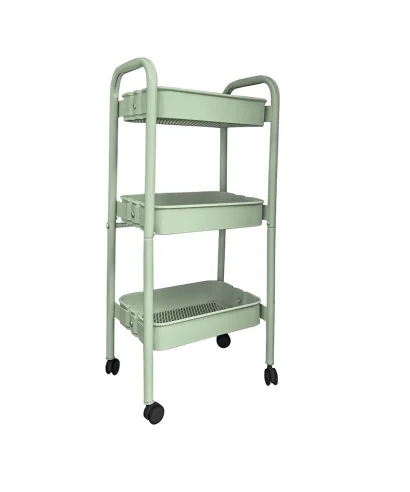 Dylan Multipurpose Trolley - 3 Tier Storage Rack With Wheel - 5 Dylan Multipurpose Trolley - 3 Tier Storage Rack With Wheel - 4